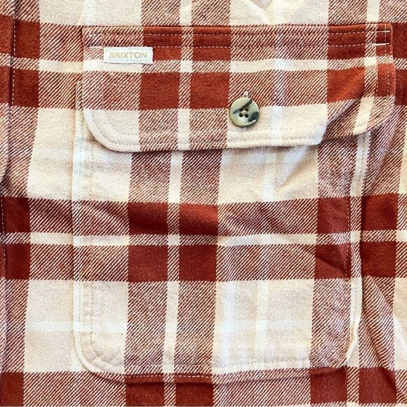 Brixton Boxy Cropped LS Flannel* - Picture 3 of 11